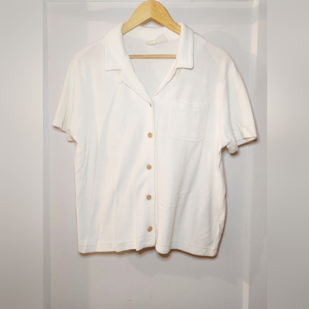GAP Terry Short Sleeve Top | Women's Size XS